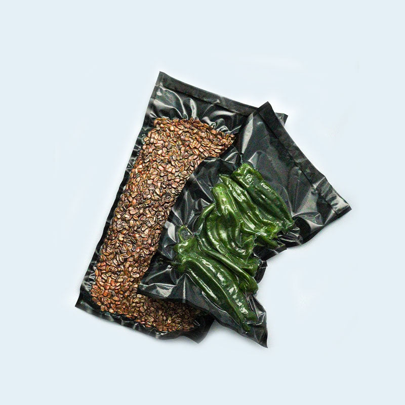 11.5" x 22" Black/Clear Vacuum Seal Bags 4Mil