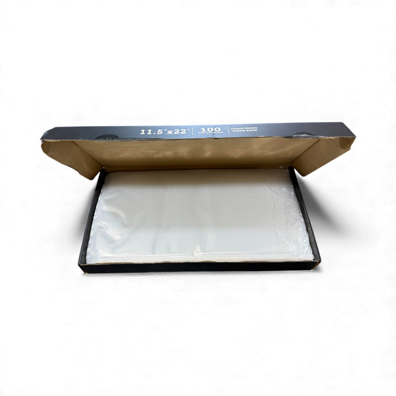 11.5" x 22" Clear/Clear Vacuum Seal Bags (5 mil)