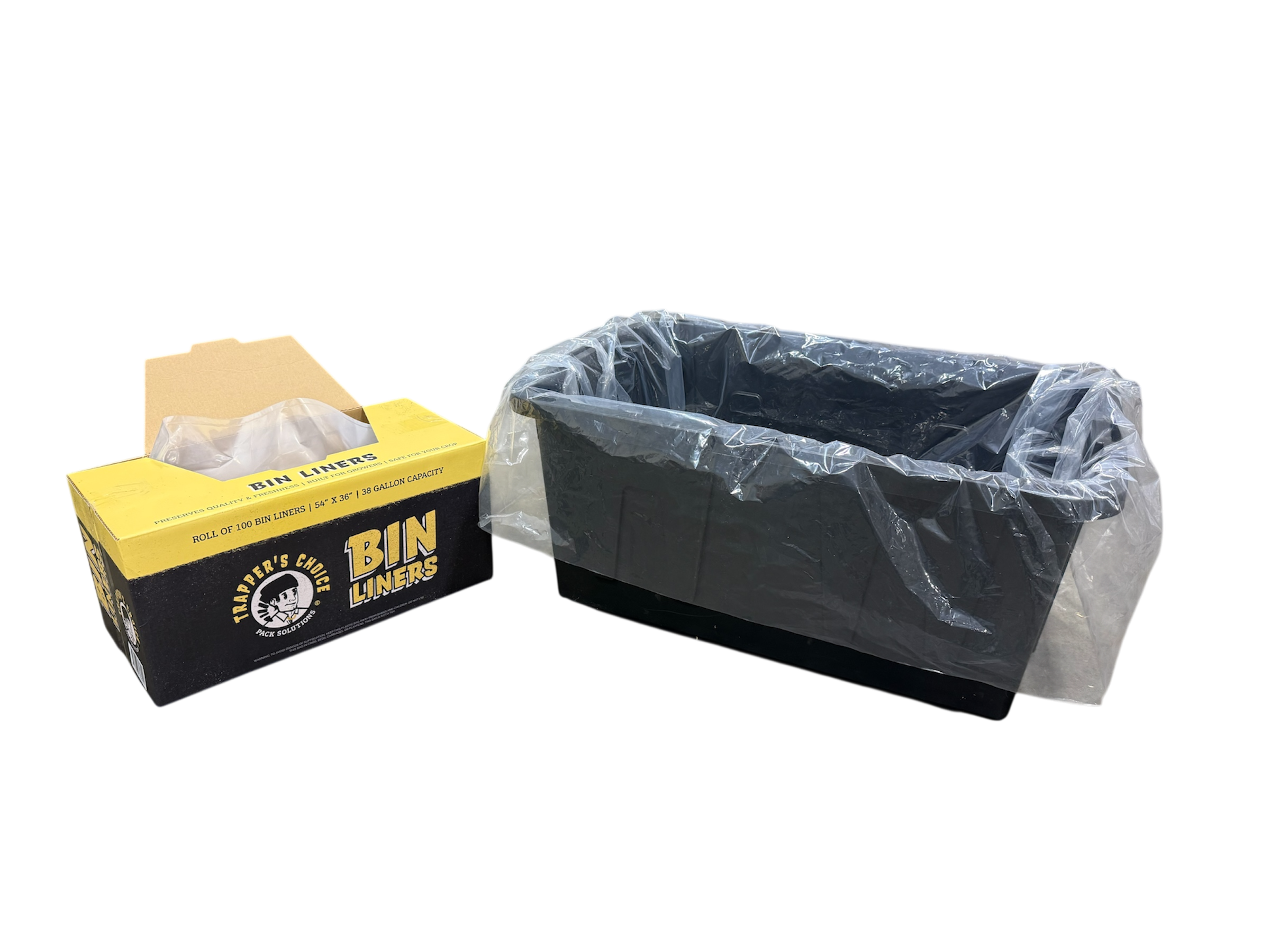 Trappers Choice Bin Liner box and bag