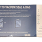 11.5" x 22" Black/Clear Vacuum Seal Bags 4Mil