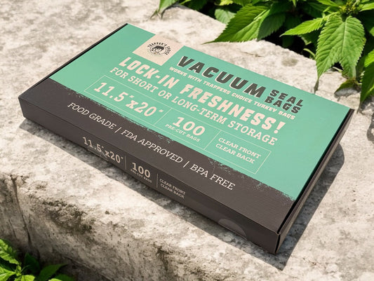 11.5" x 20" Clear/Clear Vacuum Seal Bags (4 mil)