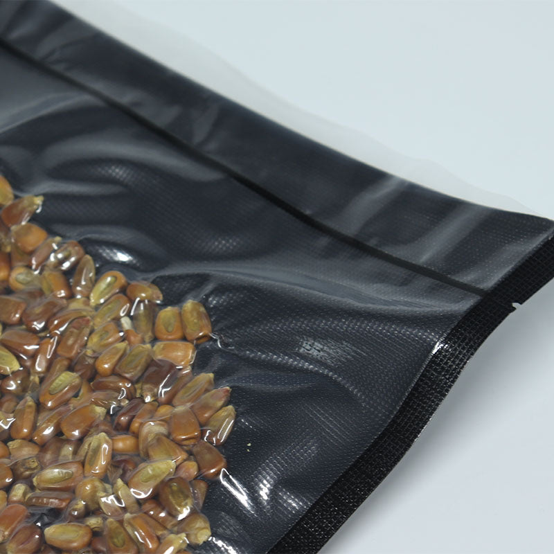 11.5" x 22" Black/Clear Vacuum Seal Bags 4Mil